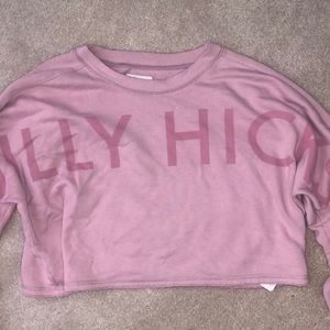 Cropped sweatshirt